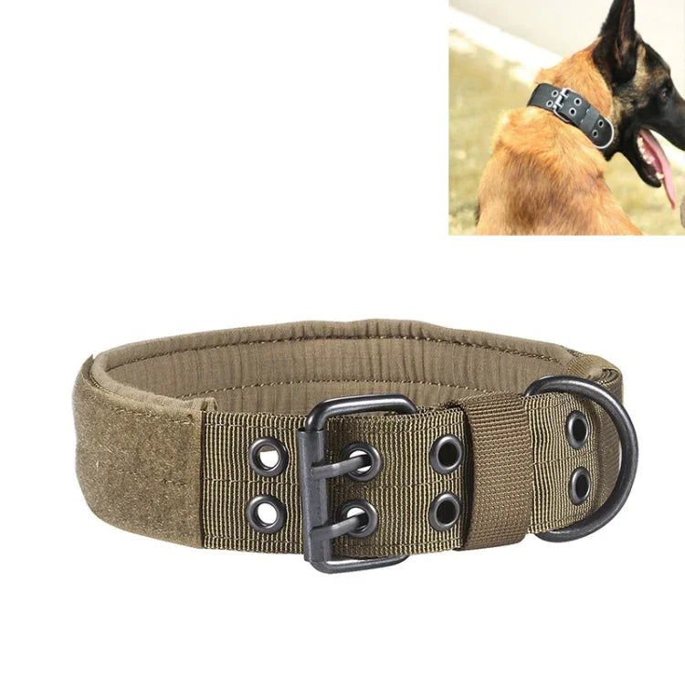 多機能調節可能犬用リード ペット屋外トレーニング 耐摩耗・耐引き裂き首輪、M、L、XL