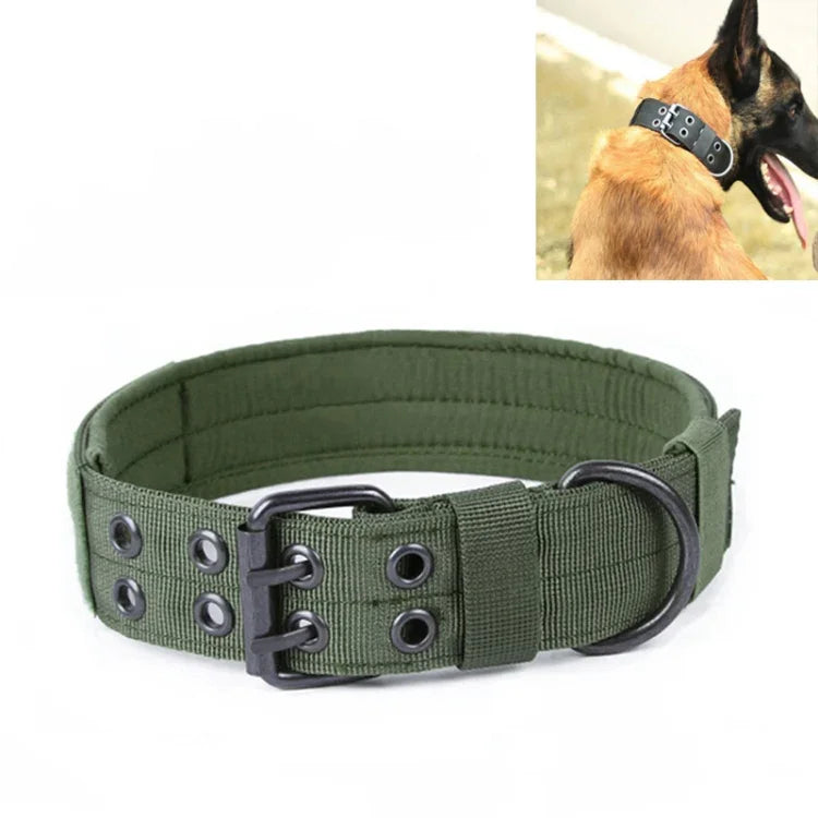 多機能調節可能犬用リード ペット屋外トレーニング 耐摩耗・耐引き裂き首輪、M、L、XL