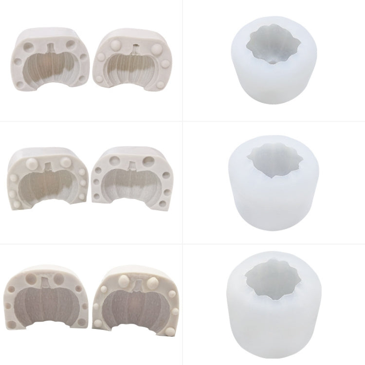 ハロウィン立体パンプキンケーキDIY香り付きキャンドルシリコンモールド、SW-36、SW-37、SW-45、SW-46、SW-47、ZW-57、ZW-109