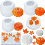 ハロウィン立体パンプキンケーキDIY香り付きキャンドルシリコンモールド、SW-36、SW-37、SW-45、SW-46、SW-47、ZW-57、ZW-109