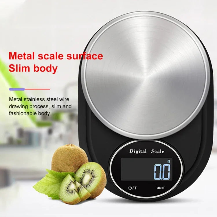 家庭用キッチン電子スケール 高精度ステンレスジュエリースケール、縁あり5kg/1g、縁なし5kg/1g、縁あり3kg/0.1g、縁なし3kg/0.1g、縁あり5kg/0.1g、縁なし5kg/0.1g
