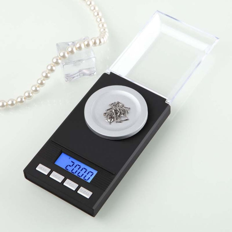 高精度ポータブルジュエリースケール ミニ電子スケール 精密カラット電子スケール 10g/0.001g、20g/0.001g、50g/0.001g