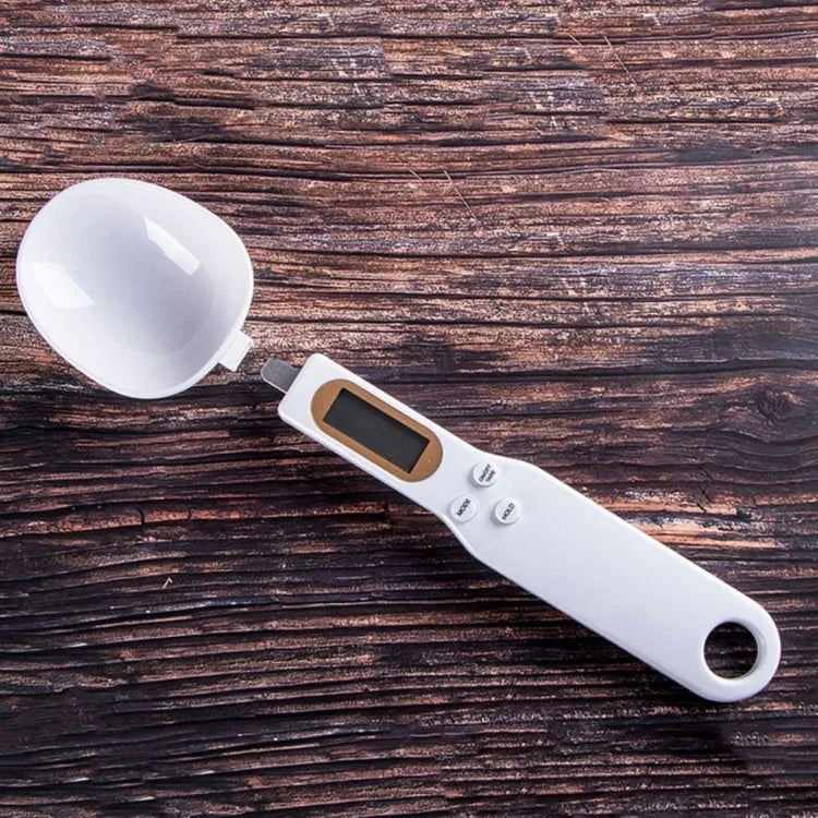 ABS Electronic Measuring Spoon Spoon Weighing Measuring Tool, Specification: 500g/0.1g, 500g/0.1g ABS White, 500g/0.1g ABS Black