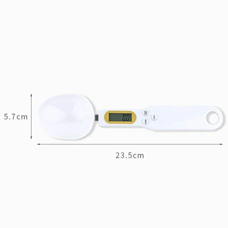 ABS電子計量スプーン 計量ツール 仕様：500g/0.1g ABSホワイト、500g/0.1g ABSブラック