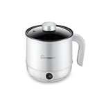 Multi-Function Electric-Cooker Mini Dormitory Student Cooking Rice Stir Frying Non-Stick Pot, 110V US Plug, White Manual Single Pot, White Manual Style with Steaming Grid, White Smart Single Pot, White Smart With Steaming Grid, Green Manual Single Pot ...