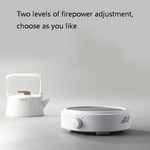 ミニ 小型 電気 セラミックコンロ 茶器 調理器 誘導調理器、中国プラグ、茶器コンロ（白）、茶器コンロ（黒）