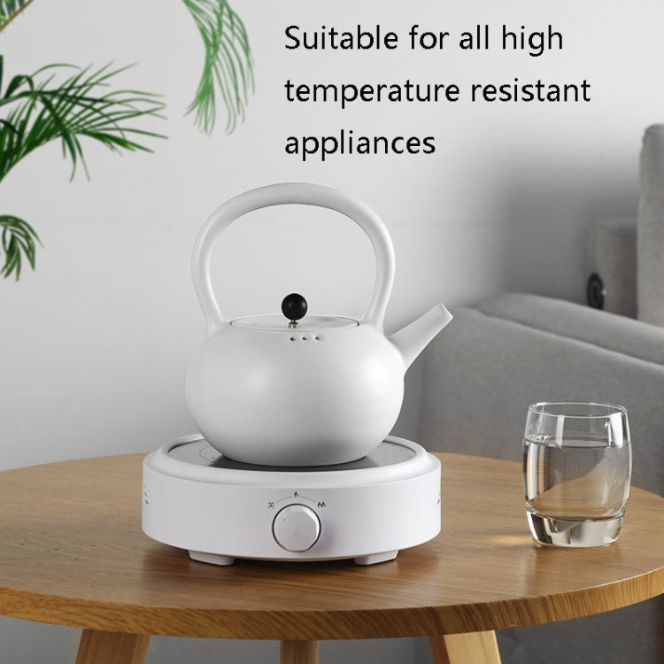 ミニ 小型 電気 セラミックコンロ 茶器 調理器 誘導調理器、中国プラグ、茶器コンロ（白）、茶器コンロ（黒）