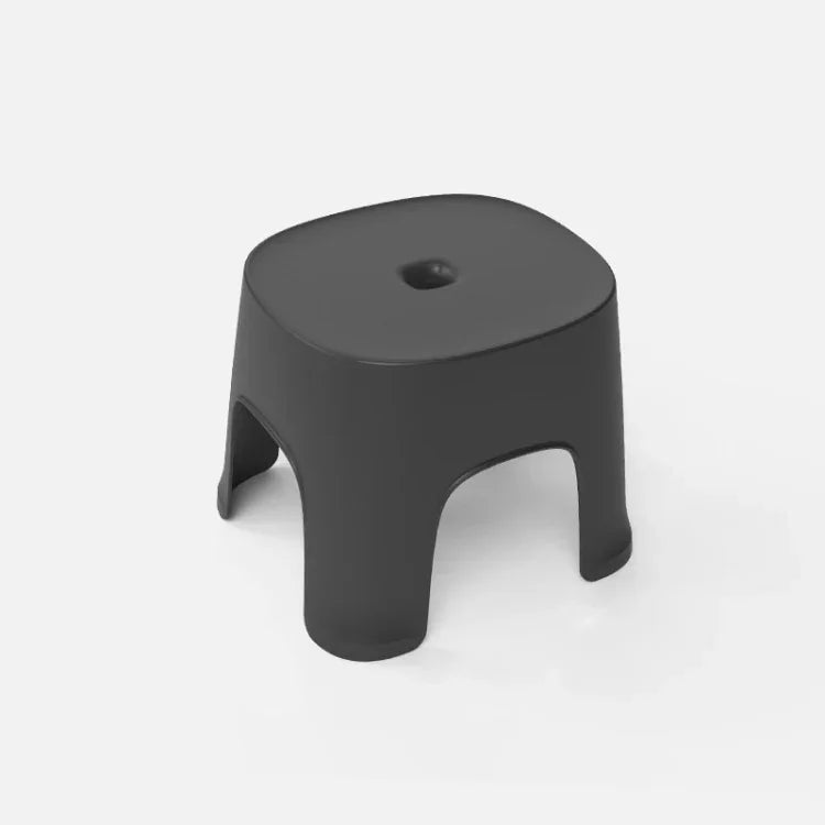 家庭用浴室用ロースツールプラスチックスツール厚手低スツール四角スツール小さなベンチ、メープルイエロー子供用、レトロレッド子供用、ライトグリーン子供用、ブラック子供用、ピンク大人用、メープルイエロー大人用、ミルクホワイト大人用、ブラック大人用
