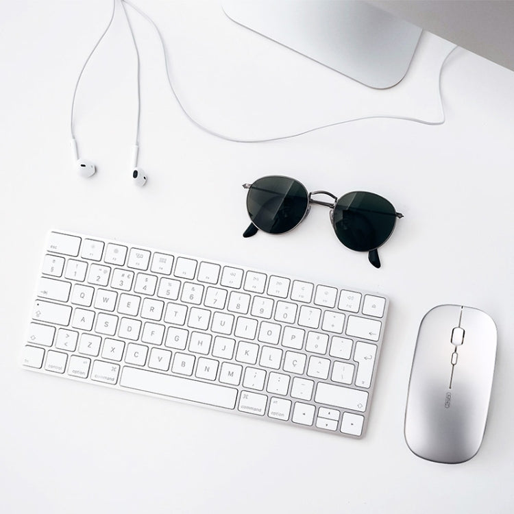 Inphic PM1 オフィスミュートワイヤレスノートパソコンマウス、バッテリーディスプレイ