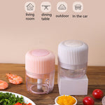 家庭用野菜カッター 電動USBガーリックマッシャー ベビーミニ調理機 ベビーフード補助機 250ml、100ml＋250ml、100ml