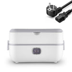電気加熱・保温機能付き弁当箱 プラグイン可能 バレル型 オフィスワーカー用炊飯器 EUプラグ ダブルガット