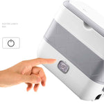 電気加熱・保温機能付き弁当箱 プラグイン可能 バレル型 オフィスワーカー用炊飯器 EUプラグ ダブルガット