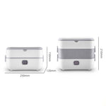 電気加熱・保温機能付き弁当箱 プラグイン可能 バレル型 オフィスワーカー用炊飯器 EUプラグ ダブルガット
