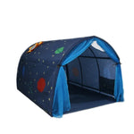 Children Home Bed Crawl Tunnel Game House Tent, Pink, Blue with Mosquito Net, Pink with Mosquito Net
