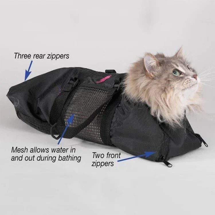 ペットバスバッグ 猫グルーミングバッグ ペットクリーニング用品 ペットクリーニング用品