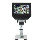 G600A HD Mobile Phone Repair Microscope 4.3 Inch Screen Digital Microscope Electron Microscope, EU Plug, US Plug