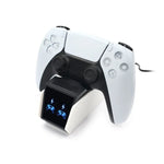 iPega SND-462 ハンドル接続用ダブル充電器 ゲームハンドル充電器 PS5用、SND-462（USプラグ）、SND-462（EUプラグ）