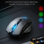 Inphic PW1 ゲームミュートマクロ定義イルミネーション有線マウス、ケーブル長：1.5m、ミュートブラックビジネスバージョン、ミュートブラックゲームバージョン、ミュートチタニウムグレーゲームバージョン