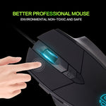 Inphic PW1 ゲームミュートマクロ定義イルミネーション有線マウス、ケーブル長：1.5m、ミュートブラックビジネスバージョン、ミュートブラックゲームバージョン、ミュートチタニウムグレーゲームバージョン