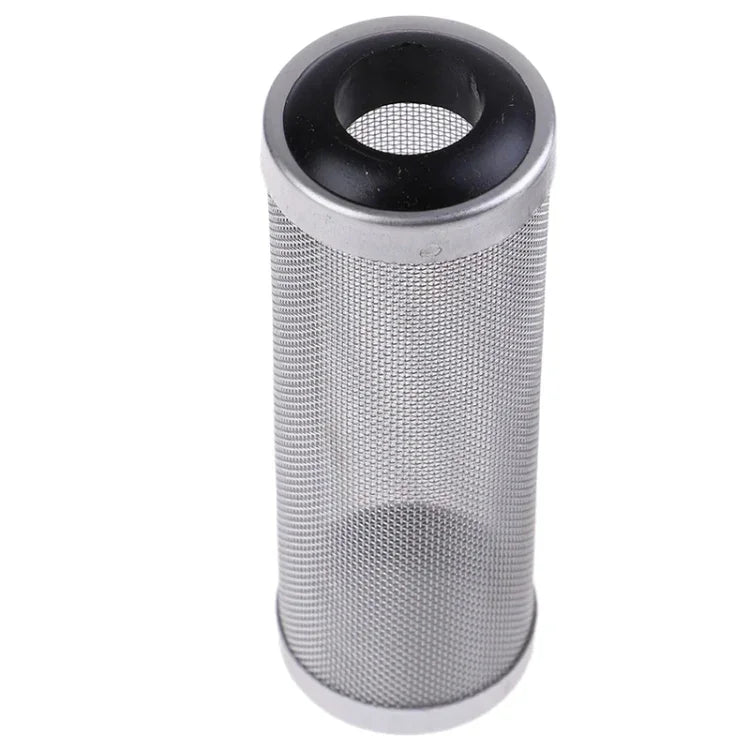 Stainless Steel Water Inlet Protective Cover Fish Tank Aquarium Filter Water Inlet Suction Filter Cover, Specification: White 12mm, White 12mm, White 16mm, Black 12mm, Black 16mm