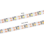 USB電源 SMD 2835 エポキシ LEDストリップライト クリスマスデスク装飾ランプ TV背景照明用、1m、5m