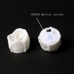 12個入り/箱 LEDキャンドル 電子ティーワックス シミュレーション涙型 電子キャンドルライト ウェディング装飾キャンドルライト