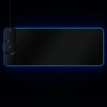 RGB01 10W ワイヤレス充電マウスパッド RGB発光マウスパッド、サイズ：800 x 300 x 4mm
