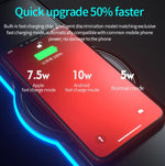 RGB01 10W ワイヤレス充電マウスパッド RGB発光マウスパッド、サイズ：800 x 300 x 4mm