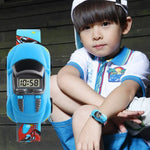 SKMEI 1241 Fashion Cute Cartoon Car Children Digital Watch, Yellow, Red, Blue, Black, Light Blue