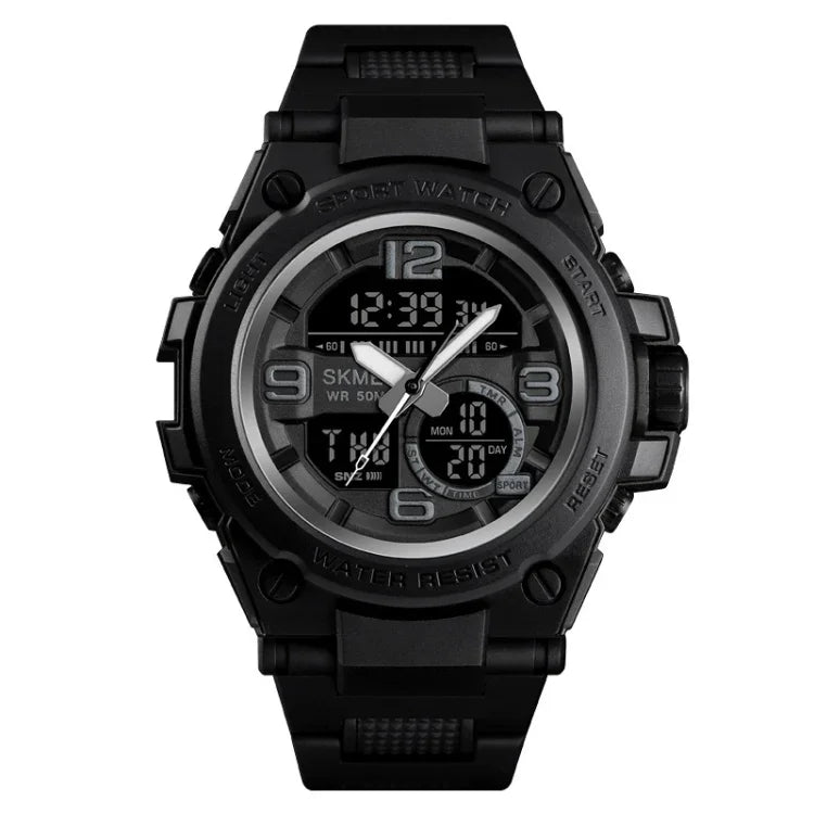 SKMEI 1452 Outdoor Sports Electronic Watch Multifunctional Waterproof Watch, Red, Blue, Black, Golden, Apricot, ArmyGreen