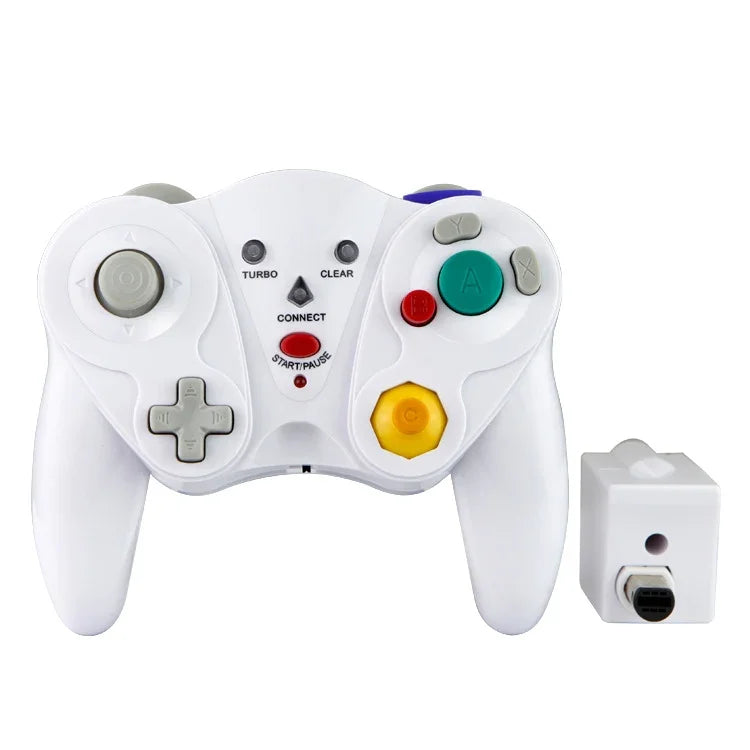 HY-5201 2.4GHz ワイヤレスゲームパッド Nintendo NGC対応 HY-5201 ホワイト HY-5201 パープル HY-5201 ブラック HY-5201 オレンジ HY-5201 シルバー