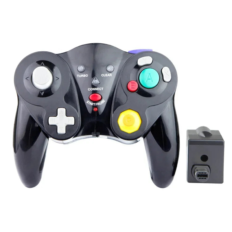 HY-5201 2.4GHz ワイヤレスゲームパッド Nintendo NGC対応 HY-5201 ホワイト HY-5201 パープル HY-5201 ブラック HY-5201 オレンジ HY-5201 シルバー
