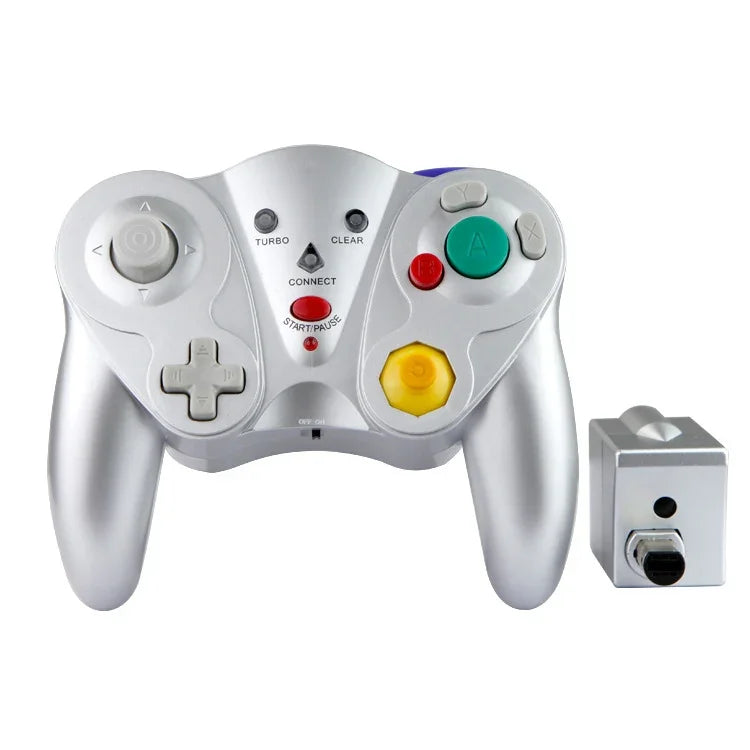 HY-5201 2.4GHz ワイヤレスゲームパッド Nintendo NGC対応 HY-5201 ホワイト HY-5201 パープル HY-5201 ブラック HY-5201 オレンジ HY-5201 シルバー