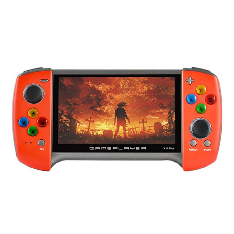 X19 Plus 5.1インチスクリーン ハンドヘルドゲーム機 8GBメモリ TFカード拡張＆AV出力対応 X19 Plus / レッド+イエロー X19 Plus / レッド X19 Plus / レッド+ブルー