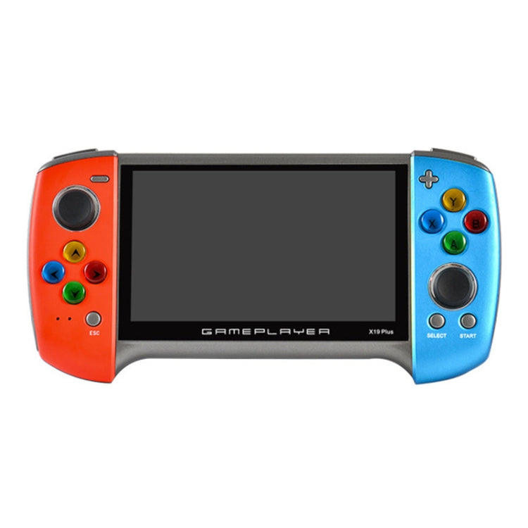 X19 Plus 5.1インチスクリーン ハンドヘルドゲーム機 8GBメモリ TFカード拡張＆AV出力対応 X19 Plus / レッド+イエロー X19 Plus / レッド X19 Plus / レッド+ブルー