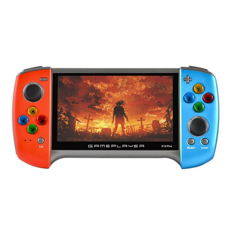 X19 Plus 5.1インチスクリーン ハンドヘルドゲーム機 8GBメモリ TFカード拡張＆AV出力対応 X19 Plus / レッド+イエロー X19 Plus / レッド X19 Plus / レッド+ブルー