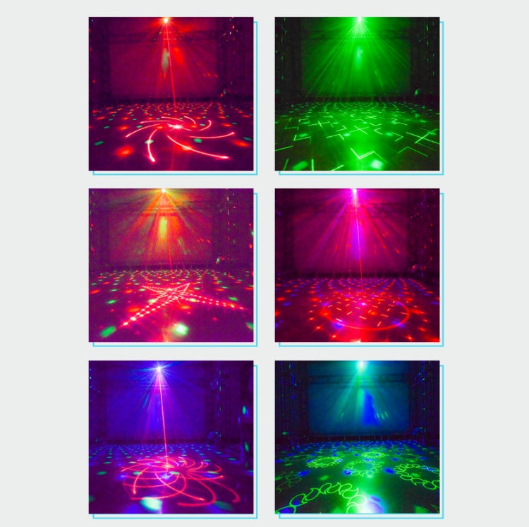 10W Mini Laser Light Magic Ball Projector Light Sound Control Flash Stage Light, US Plug, EU Plug, UK Plug, AU Plug