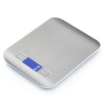 ステンレス製小型食品電子スケール キッチン用ポータブルベーキング電子スケール 5kg/1g（電池式ホワイト）、5kg/1g（電池式ブラック）、10kg/1g（電池式ホワイト）、5kg/1g（充電式ホワイト）、10kg/1g（充電式ホワイト）