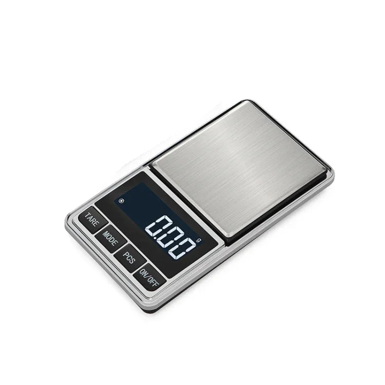 キッチン用ステンレス製ミニポータブルスケール 高精度ジュエリースケール 電子スケール 100g/0.01g、200g/0.01g、300g/0.01g、500g/0.01g、500g/0.1g
