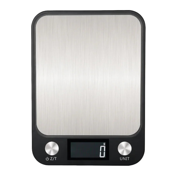 小型キッチン食品スケール ステンレス製電子キッチンスケール 5kg/1g（ブラック）、10kg/1g（ブラック）、5kg/1g（ホワイト）、10kg/1g（ホワイト）