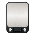 小型キッチン食品スケール ステンレス製電子キッチンスケール 5kg/1g（ブラック）、10kg/1g（ブラック）、5kg/1g（ホワイト）、10kg/1g（ホワイト）