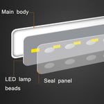 LED三灯温水冷水蛇口 バスルーム用滝蛇口 CNプラグ、ブラック、電気めっきシルバー