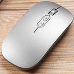 M103 1600DPI 5キー 2.4G ワイヤレスマウス 充電式 AIインテリジェント音声オフィスマウス 28言語対応 ホワイト、ブラック、シルバー、ローズゴールド、グレー
