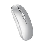 M103 1600DPI 5キー 2.4G ワイヤレスマウス 充電式 AIインテリジェント音声オフィスマウス 28言語対応 ホワイト、ブラック、シルバー、ローズゴールド、グレー