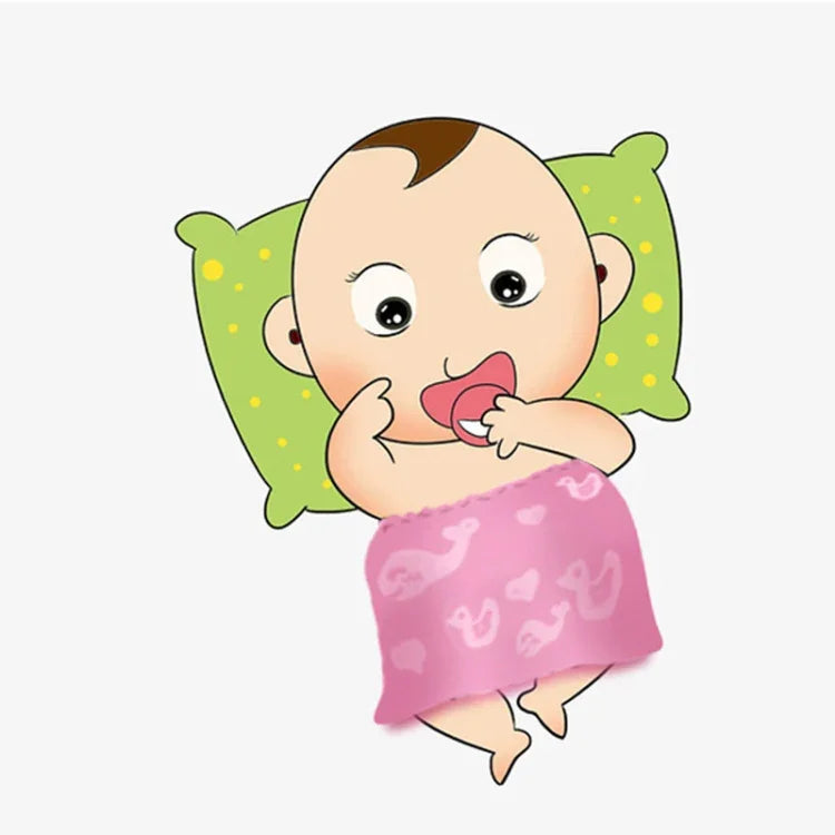 赤ちゃん用防水漏れ防止布おむつ 子供用洗えるコットンクロス おねしょスカートパンツ, L
