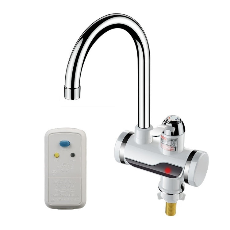 キッチン即熱電気温水蛇口 温水冷水ヒーター EUプラグ、ランプ表示下部給水口、ランプ表示側面給水口、ランプ表示漏電保護下部給水口、ランプ表示漏電保護側面給水口