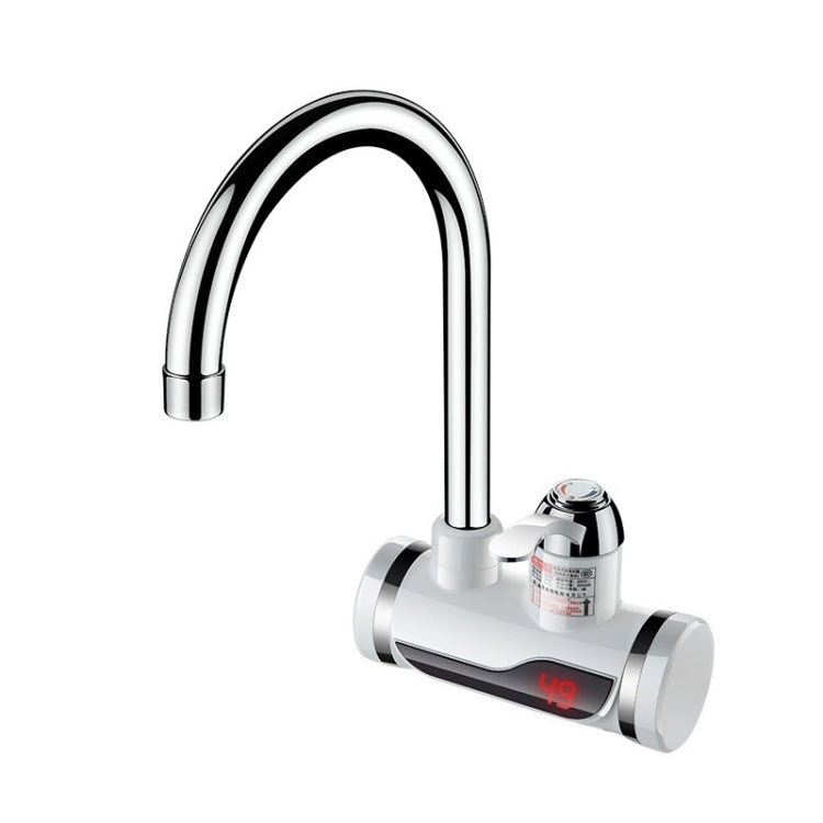 キッチン即熱電気温水蛇口 温水冷水ヒーター EUプラグ、ランプ表示下部給水口、ランプ表示側面給水口、ランプ表示漏電保護下部給水口、ランプ表示漏電保護側面給水口