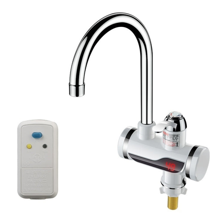 キッチン即熱電気温水蛇口 温水冷水ヒーター EUプラグ、ランプ表示下部給水口、ランプ表示側面給水口、ランプ表示漏電保護下部給水口、ランプ表示漏電保護側面給水口