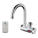 キッチン即熱電気温水蛇口 温水冷水ヒーター EUプラグ、ランプ表示下部給水口、ランプ表示側面給水口、ランプ表示漏電保護下部給水口、ランプ表示漏電保護側面給水口