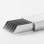 ステンレスネギ包丁キッチンガジェット、15.7x1.8cm